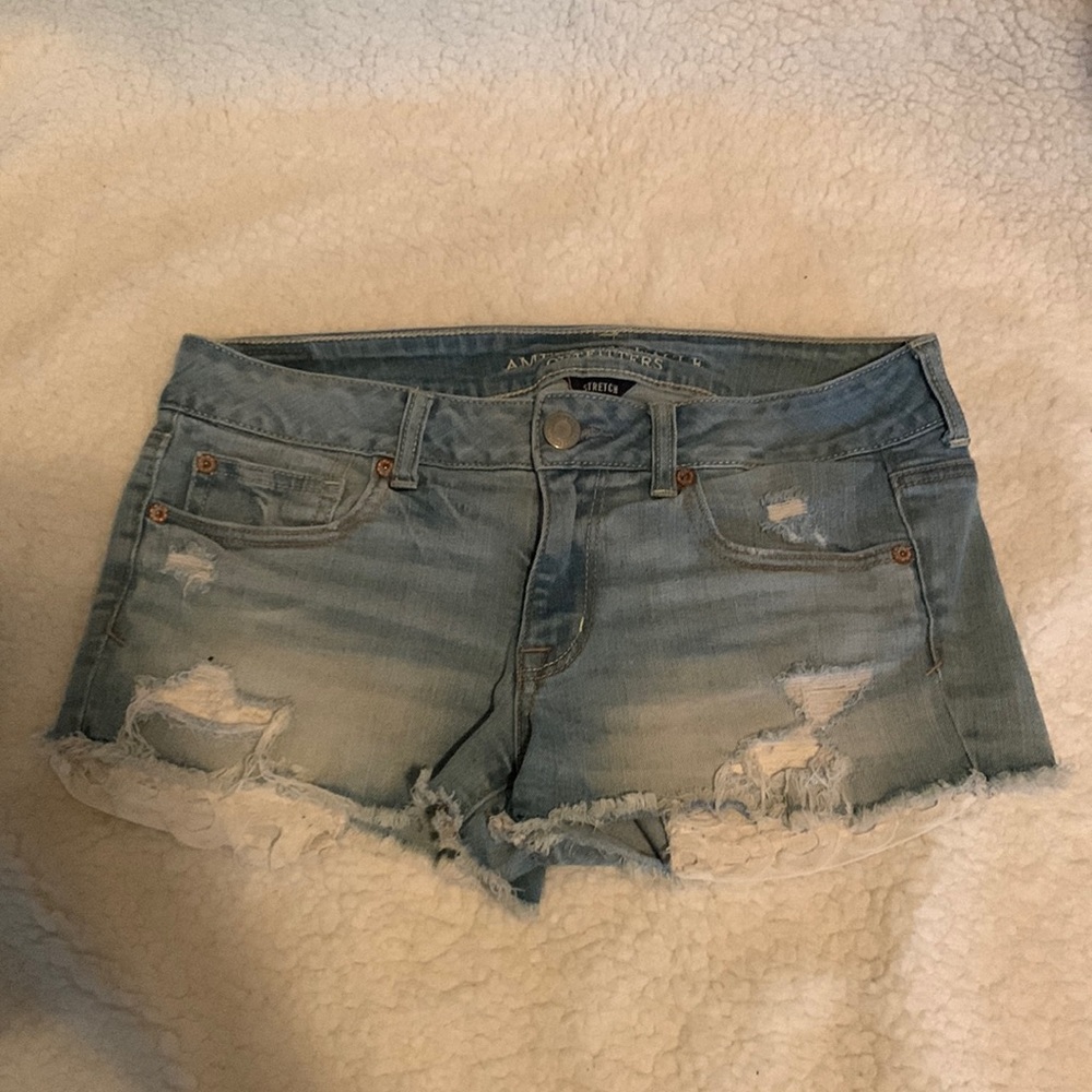 American Eagle denim shortie